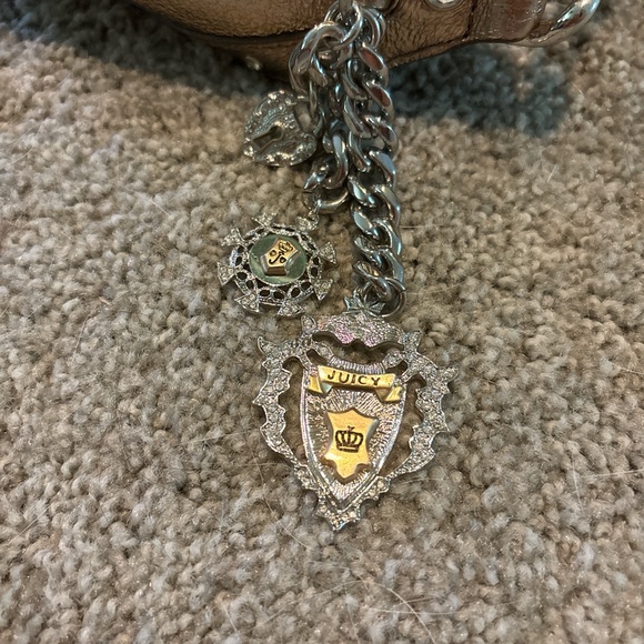 Juicy Couture Metallic Gold Women's Shoulder Bag - Picture 2 of 3